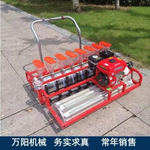 汽油蔬菜播种机 多功能种子播种机械 黄瓜 萝卜播种精播机